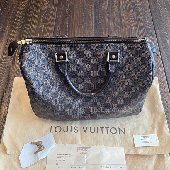 Louis Vuitton Speedy 30 Damier Ebene - Picture 2 of 15